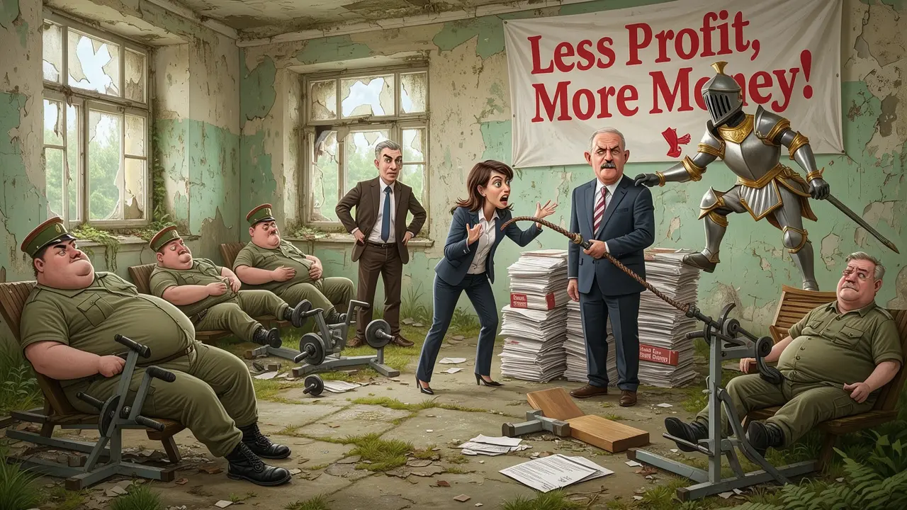 Cover art: Úprk na neschopenku před armádním vyhazovem