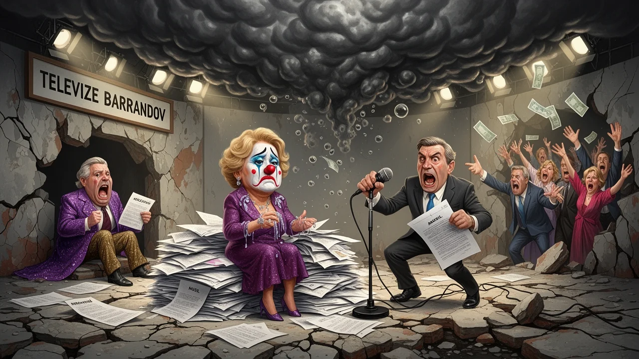 Cover art: Televizní sny na prodej za cenu jednoho dluhu