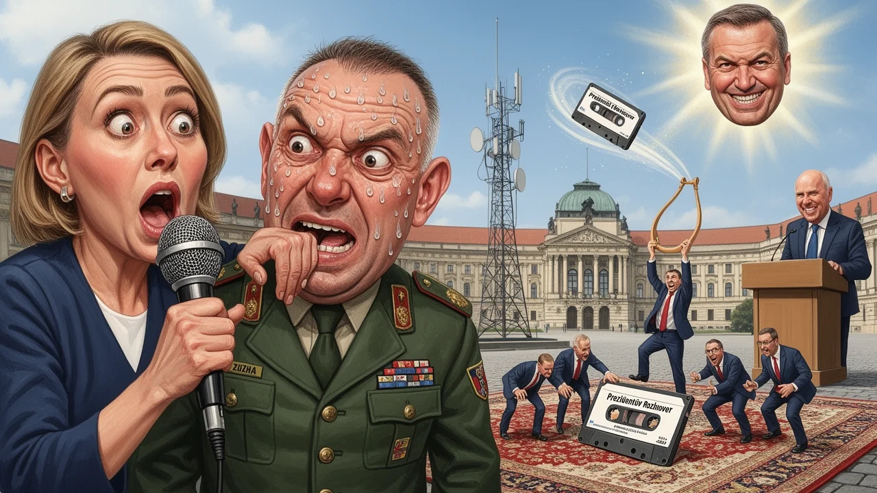 Cover art: Absurdní divadlo s ministrem, který zakázal prezidenta