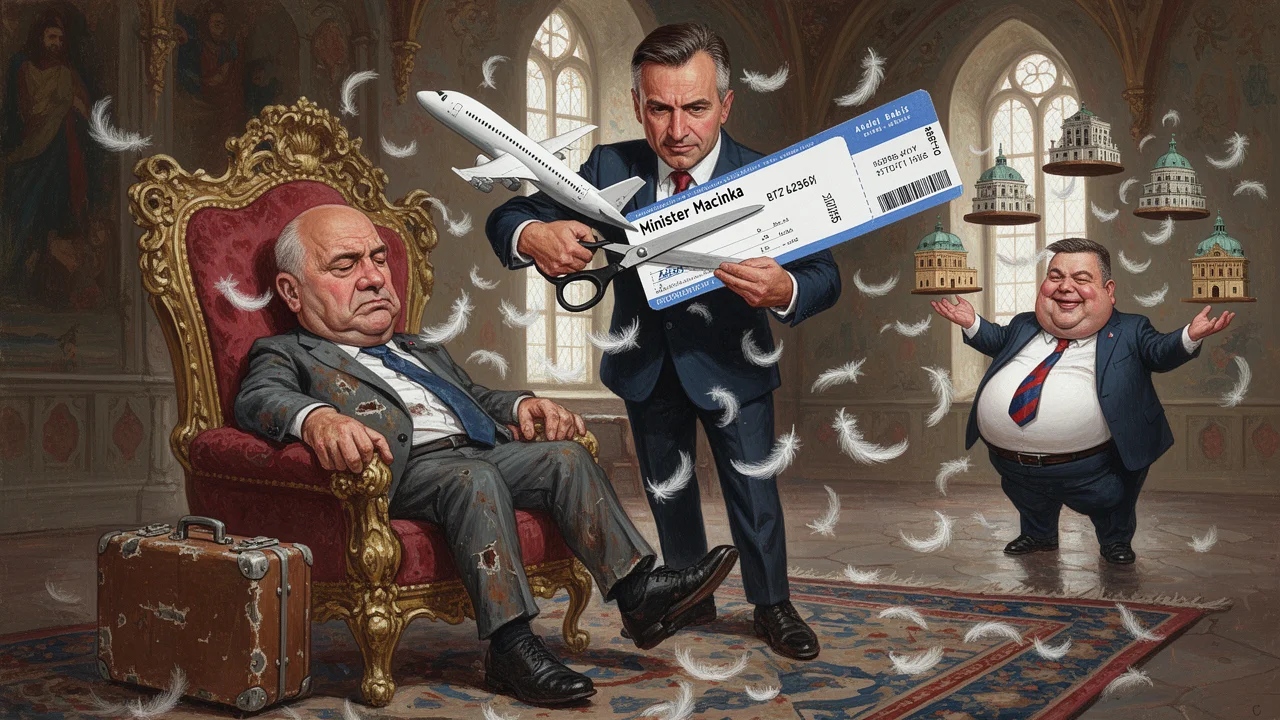 Cover art: Prezident v domácím vězení pana ministra
