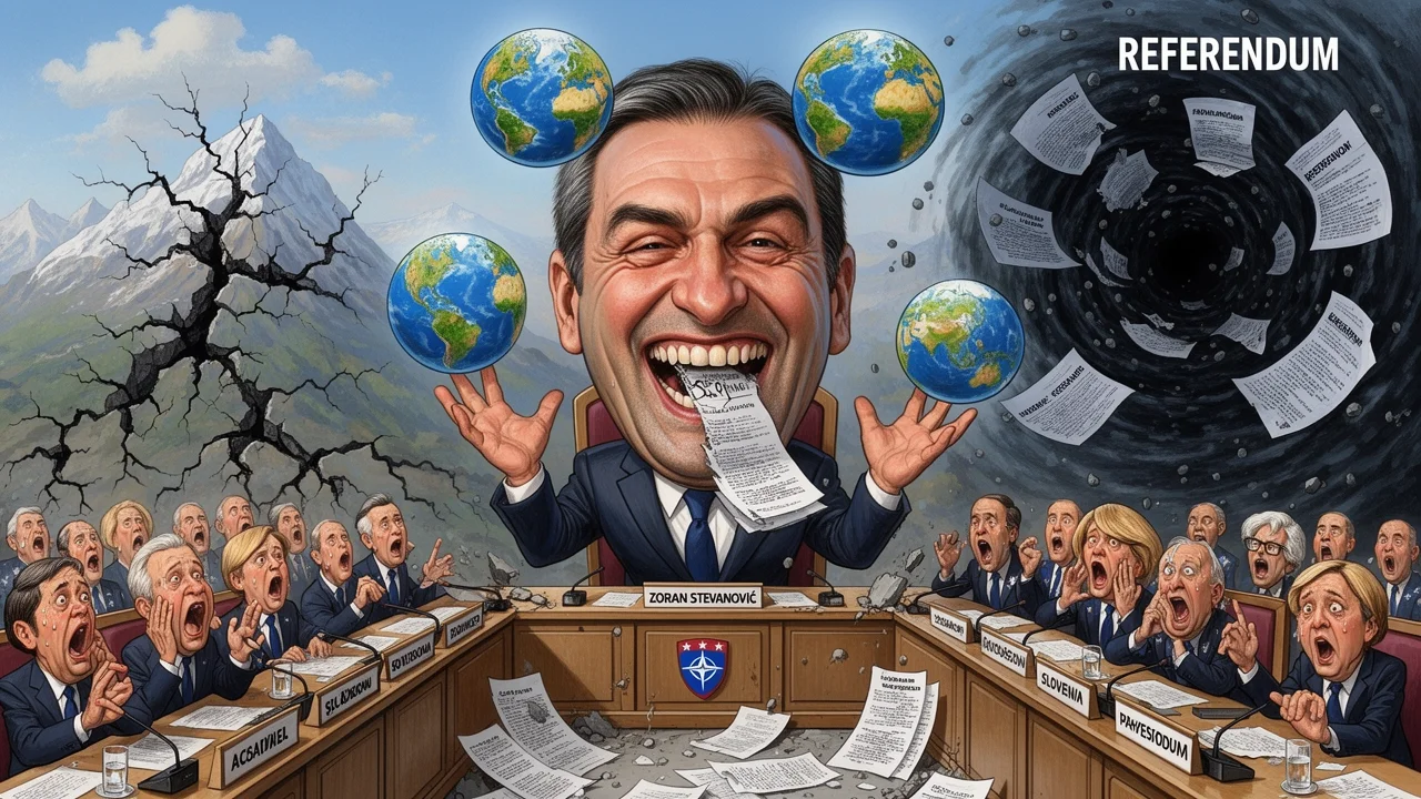 Cover art: Absurdní divadlo aneb Covidový rebel v čele