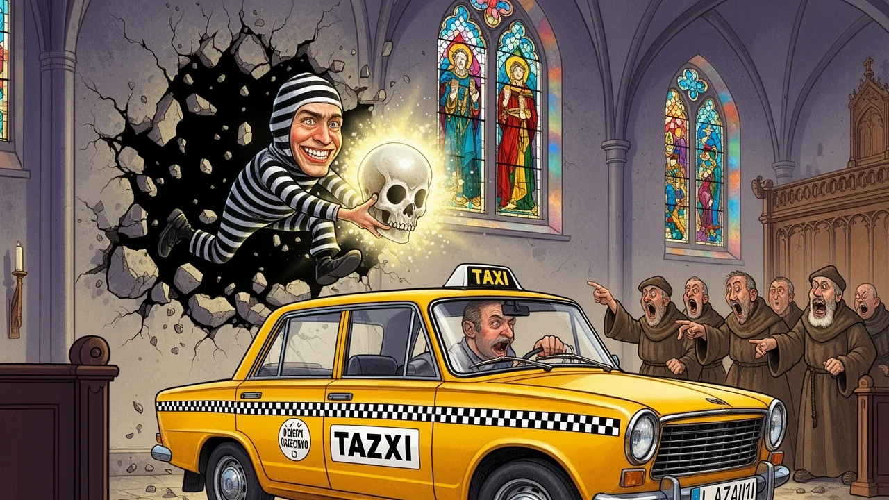 Cover art: Svatá relikvie v kýblu tvrdého betonu