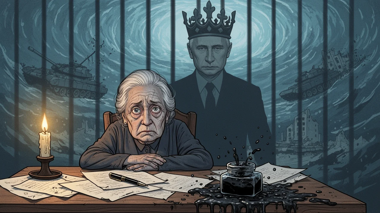 Cover art: Mořská bioložka a poslední vzkaz pro Kreml