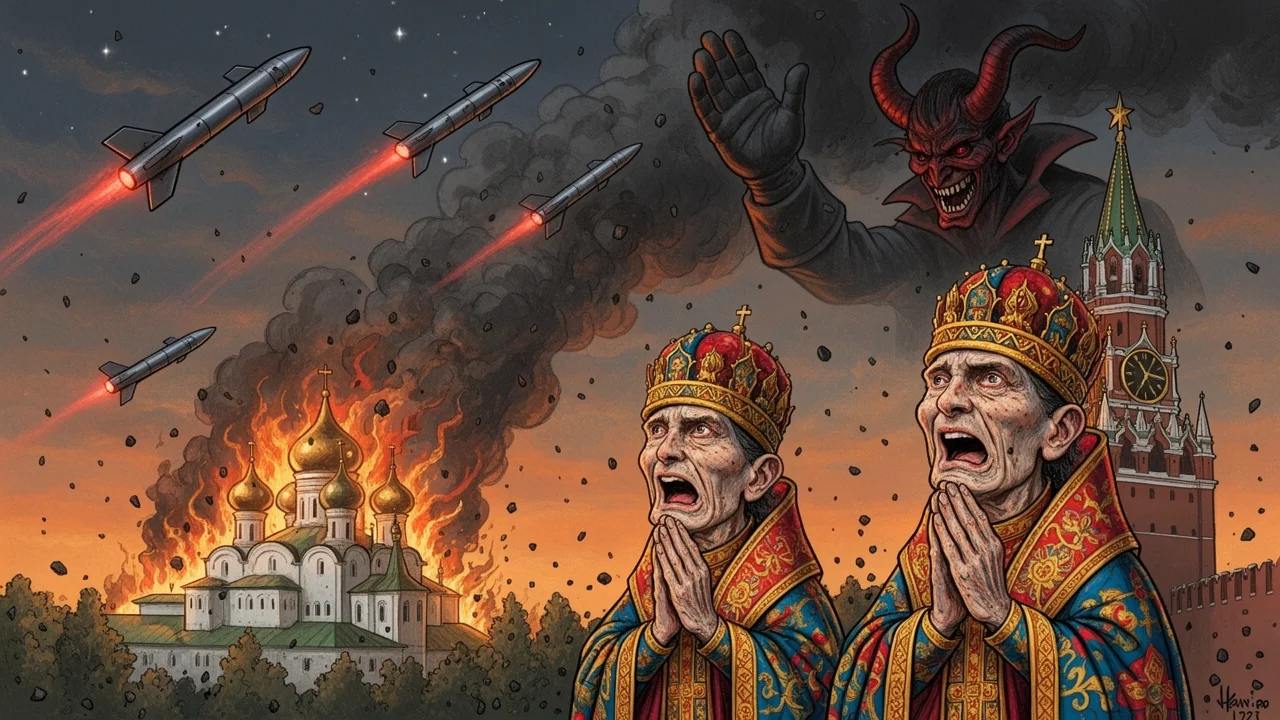 Cover art: Svatá válka proti vlastním svatým chrámům