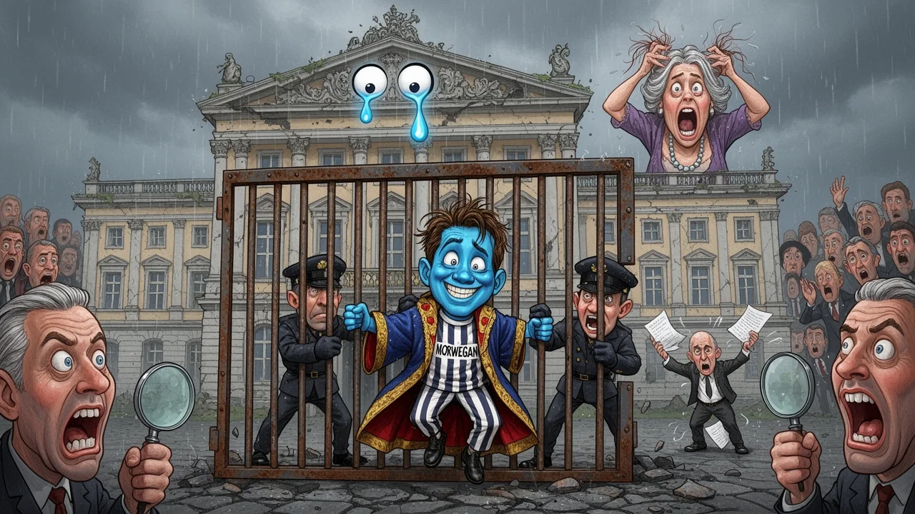 Cover art: Syn norské princezny vyměnil luxusní palác za chladnou celu