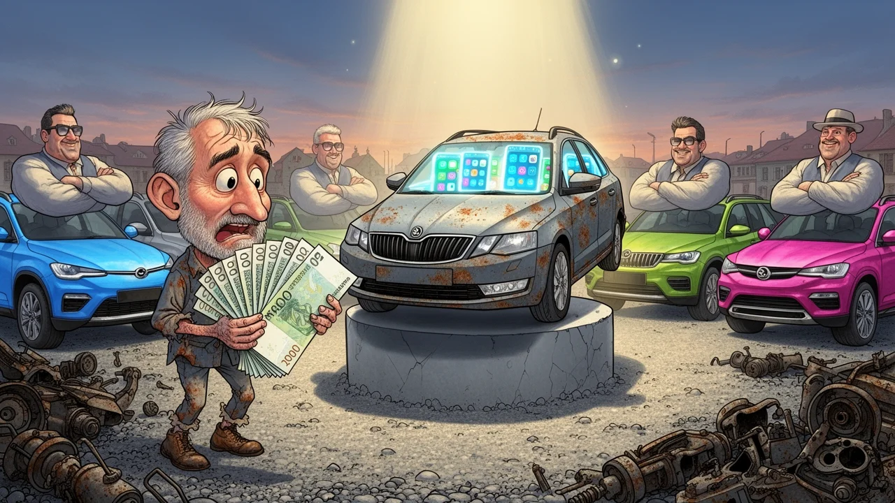 Cover art: Konec levných časů na českých autobazarech