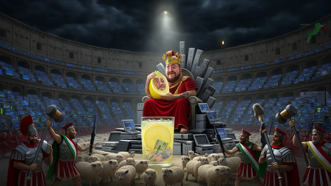 Cover art: Gladiátor platí kartou předem
