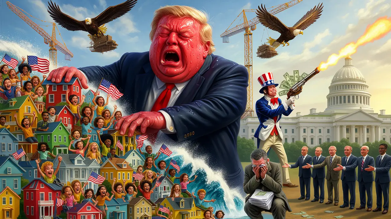 Cover art: Americký bič na úředníky a český sen o bydlení