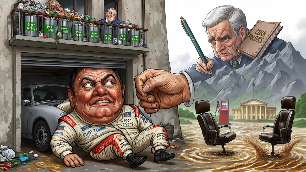 Cover art: Fraška o loutkách a pánech, kde každý našel svůj klid