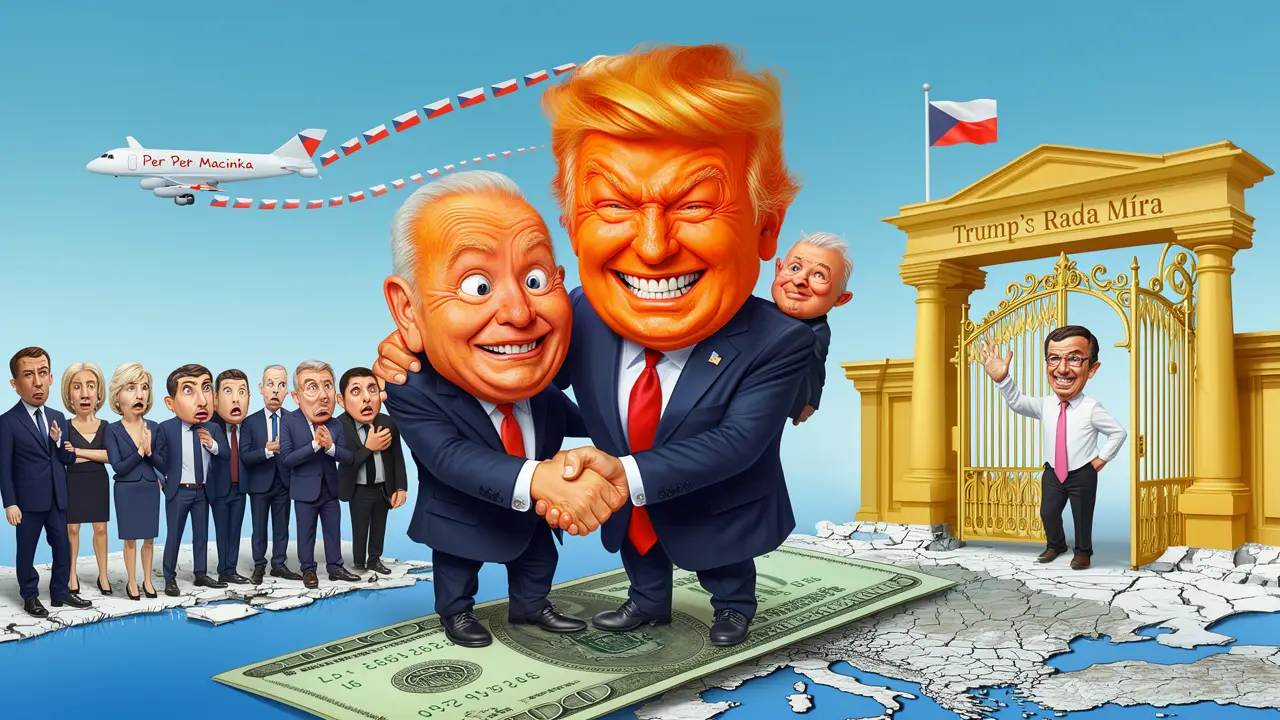 Cover art: Zatímco Evropa přešlapuje, Macinka startuje tryskáč