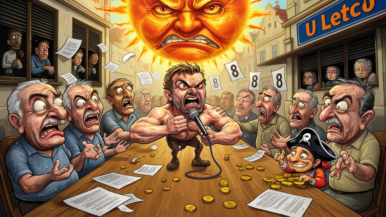 Cover art: Rozruch na radnici kvůli jednomu koncertu u letců