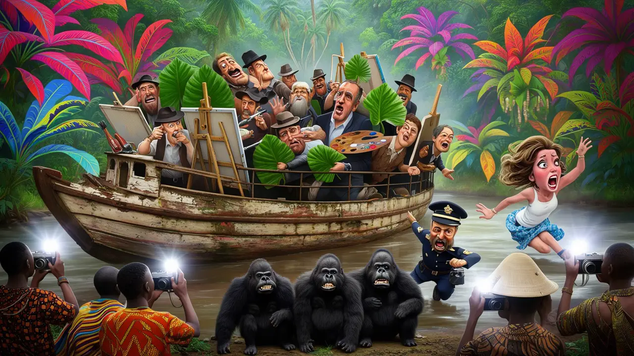 Cover art: Česká expedice končí jako atrakce pro domorodce