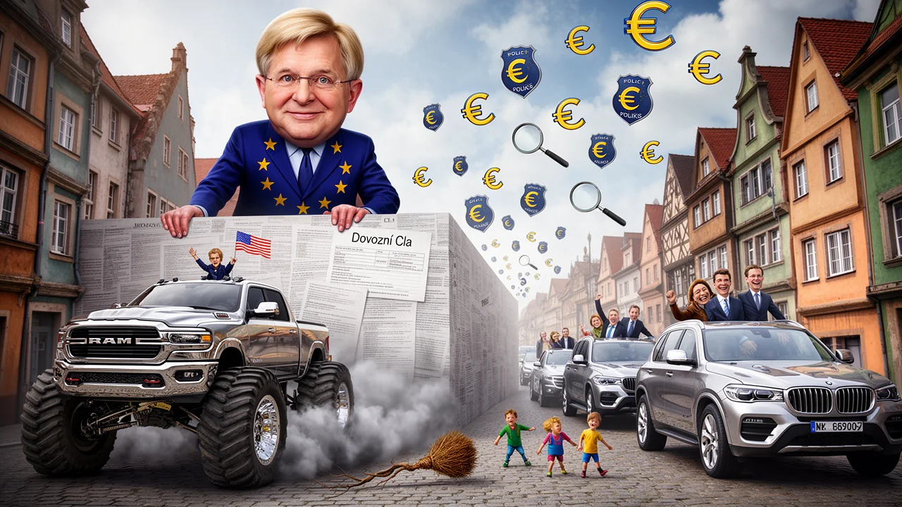 Cover art: Zlá americká monstra a dobré evropské tanky