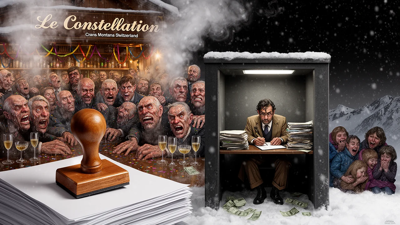 Cover art: Spravedlnost kulhá a popel potichu chladne