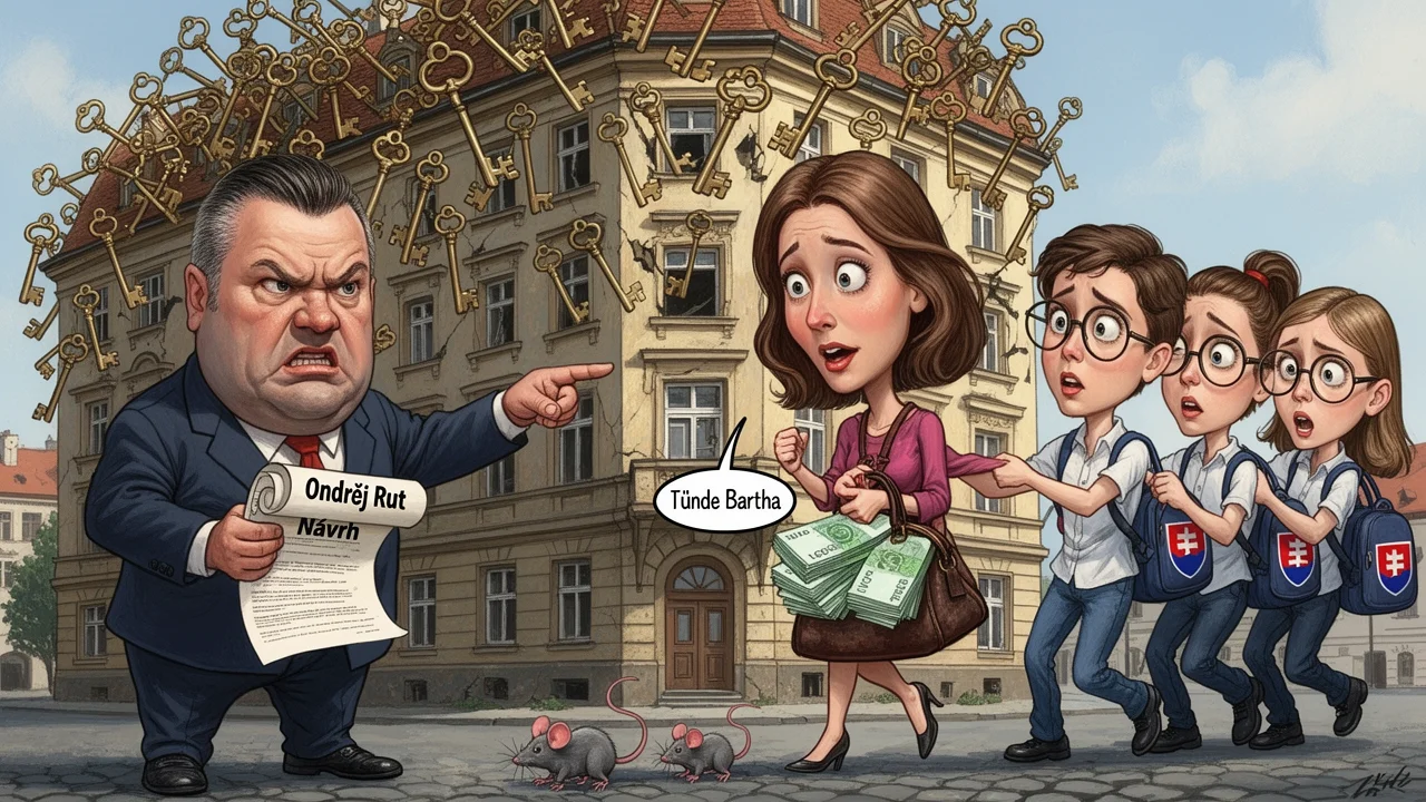 Cover art: Chudá šéfka vlády drží levný žižkovský byt
