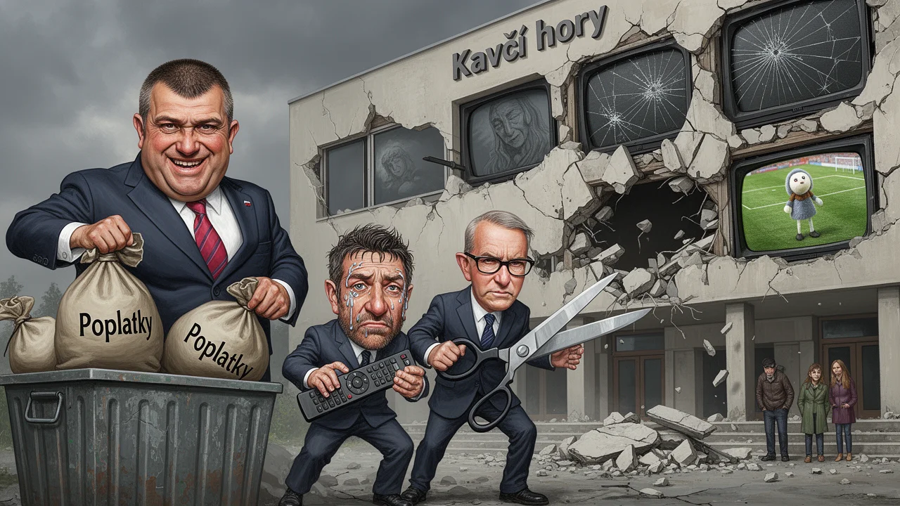 Cover art: Jak se vládní škrty promění v ticho pro diváky