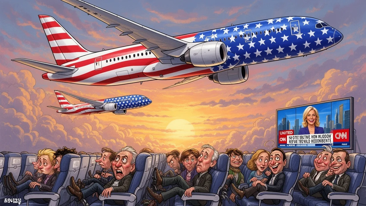 Cover art: Americký kýč letí do oblak za zvuku fanfár