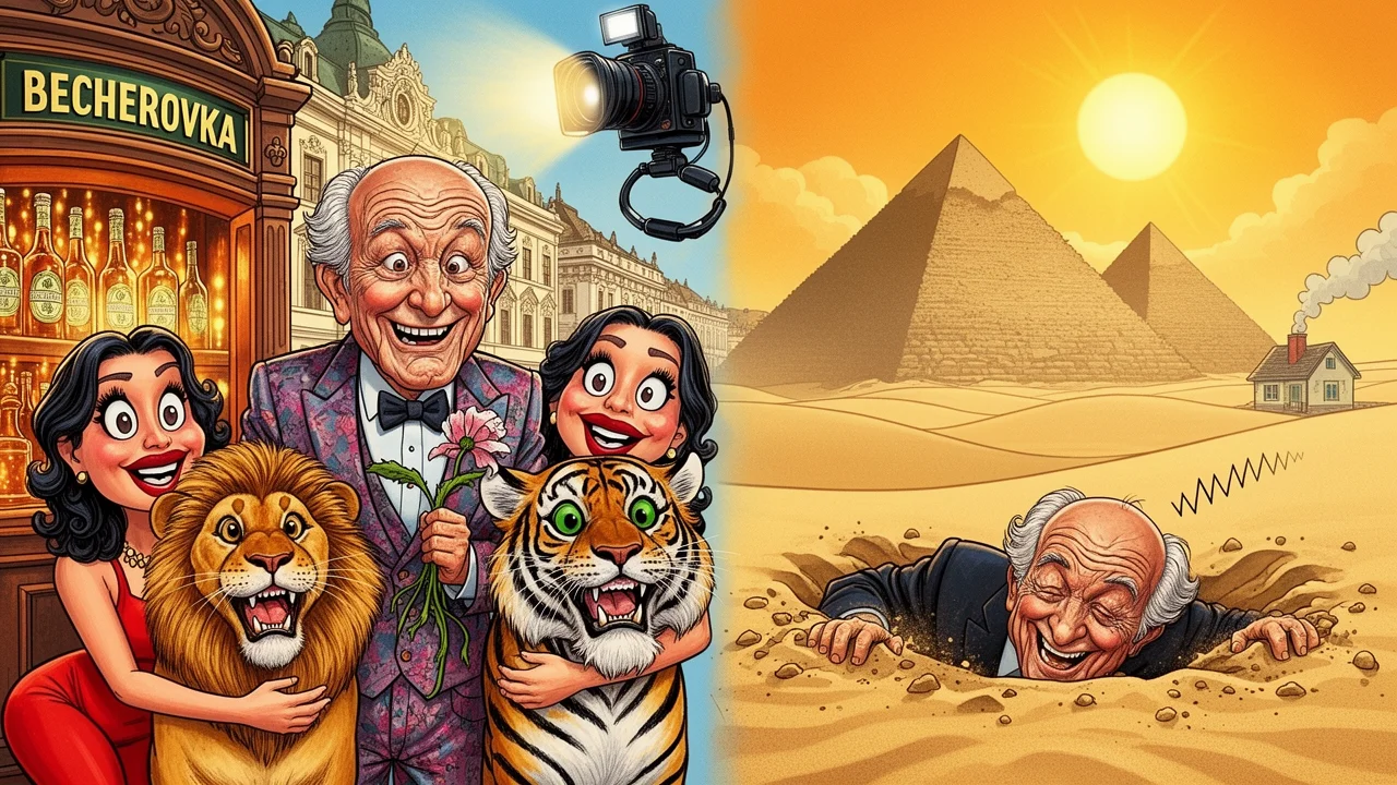 Cover art: Úprk slavného saxofonisty před hněvem do Egypta