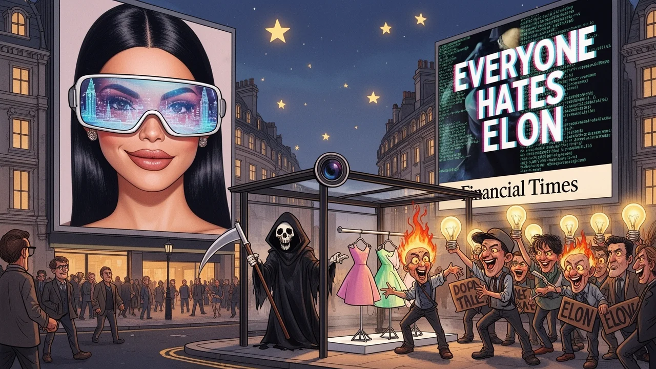 Cover art: Chytré brýle vidí všechno a lidem zbyla kostra