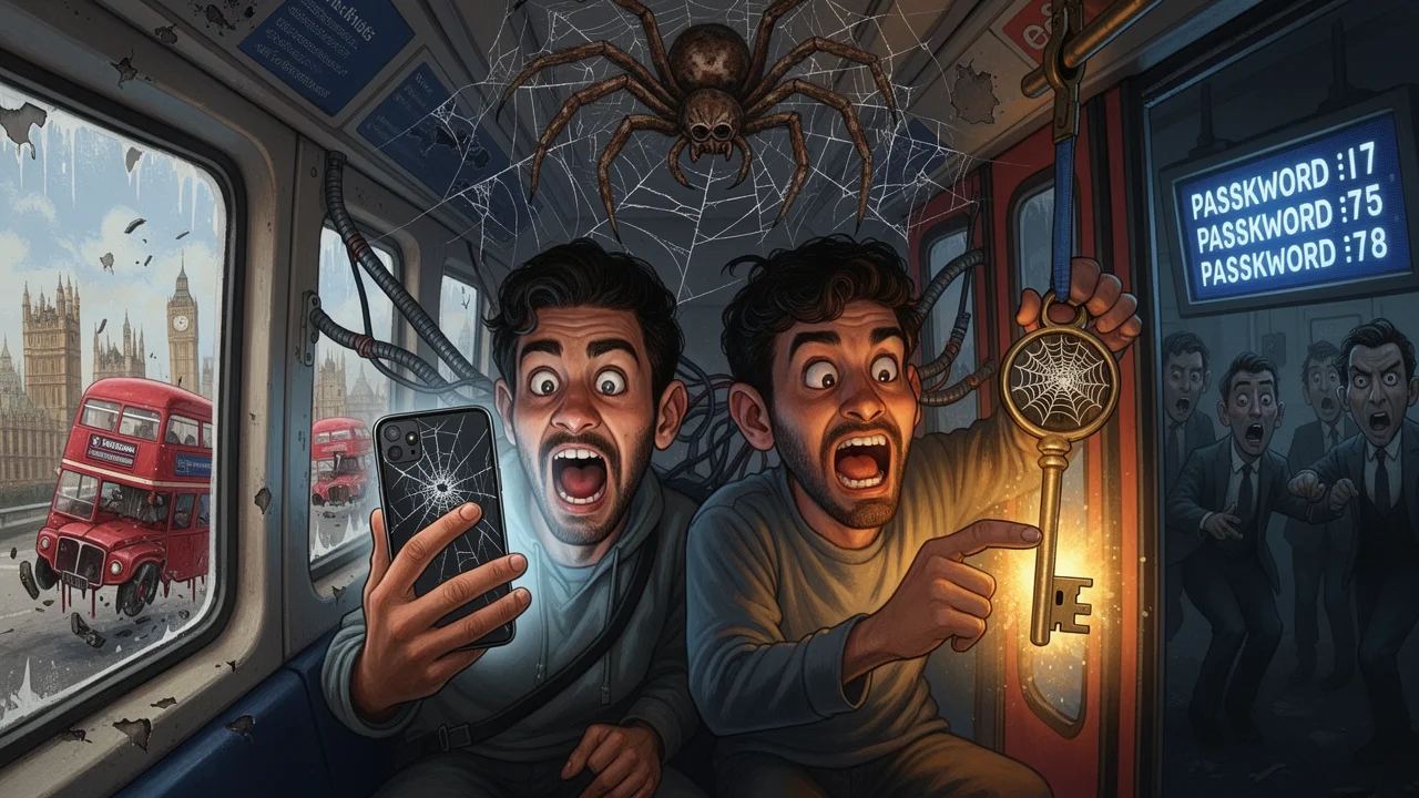 Cover art: Děti zničily londýnské metro a mají po slávě