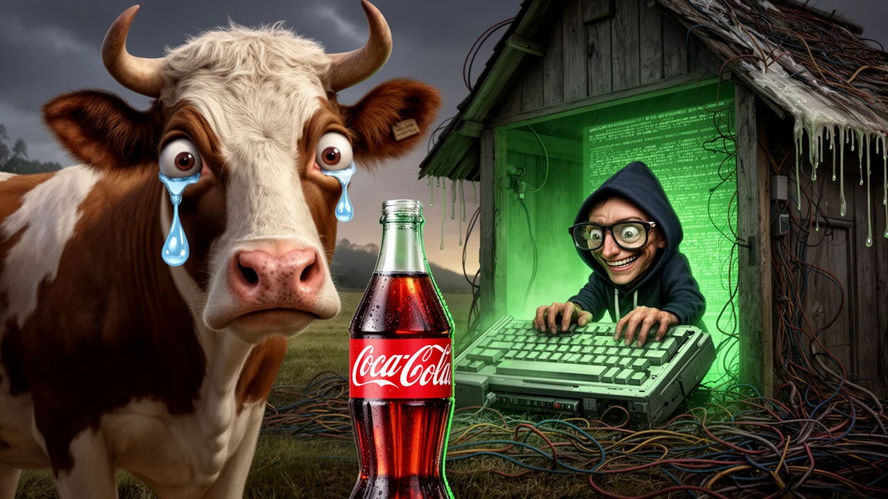 Cover art: Místo proteinu teď z trubek teče drahý bitcoin