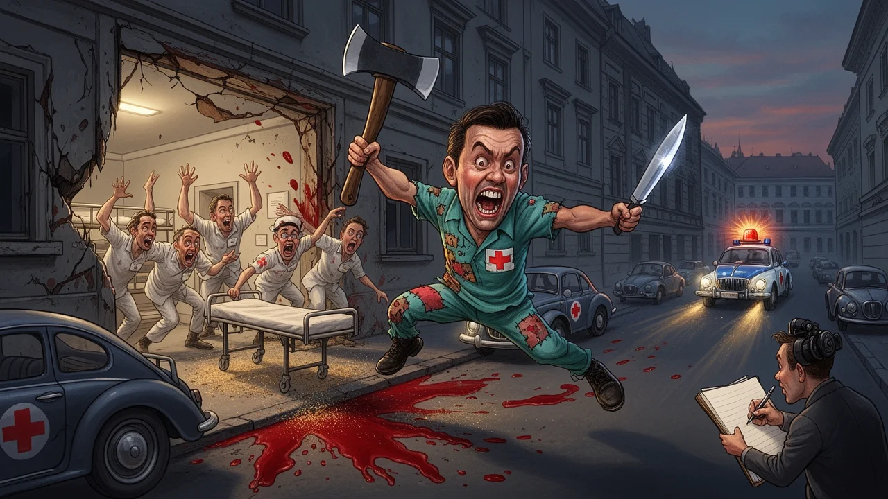 Cover art: Když se v klidném IKEMu místo srdce krájí maso