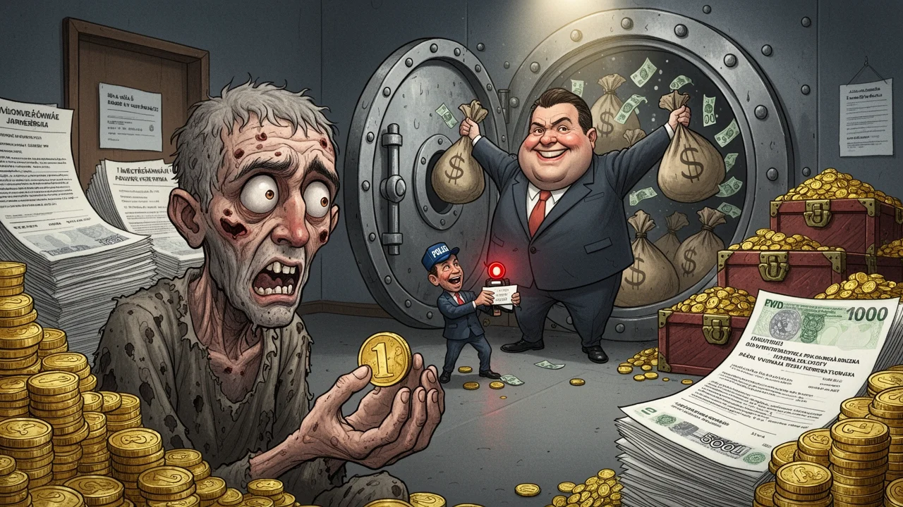 Cover art: Zlaté padáky v pojišťovně za miliony končí