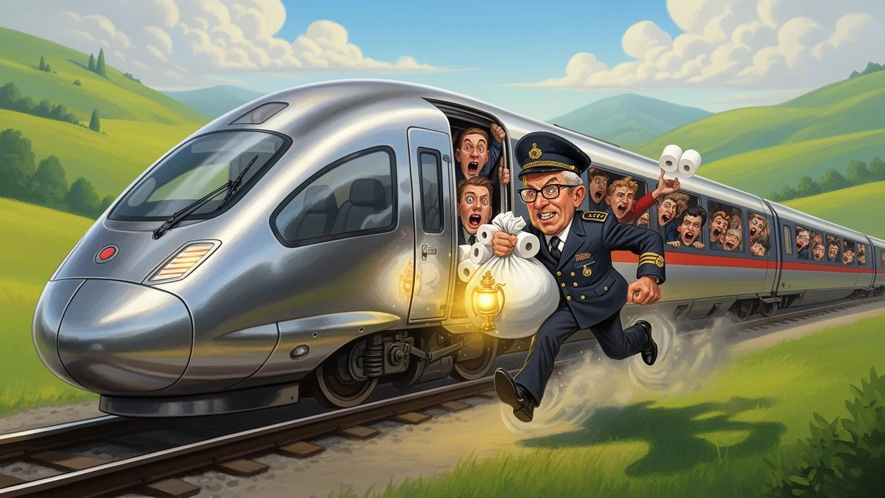 Cover art: Německá preciznost, která ztroskotala na záchodě