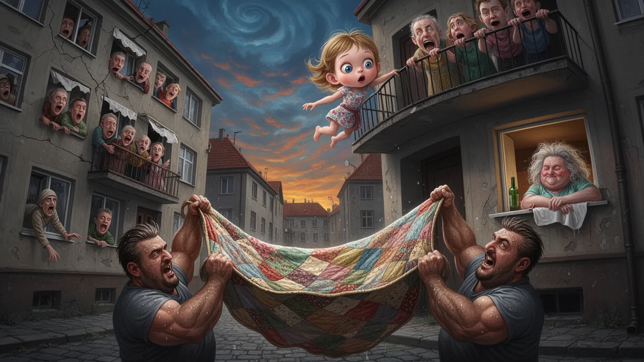 Cover art: Pád z pátého patra zachránila obyčejná deka
