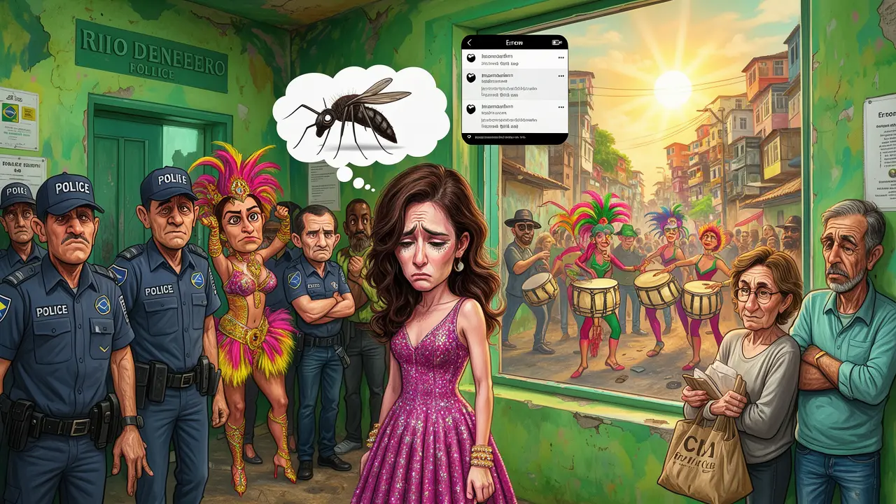 Cover art: Sambadrom plný slz aneb když karneval v Riu zhořkne