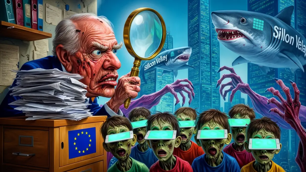 Cover art: Když algoritmus pase děti a úředník brousí tužky
