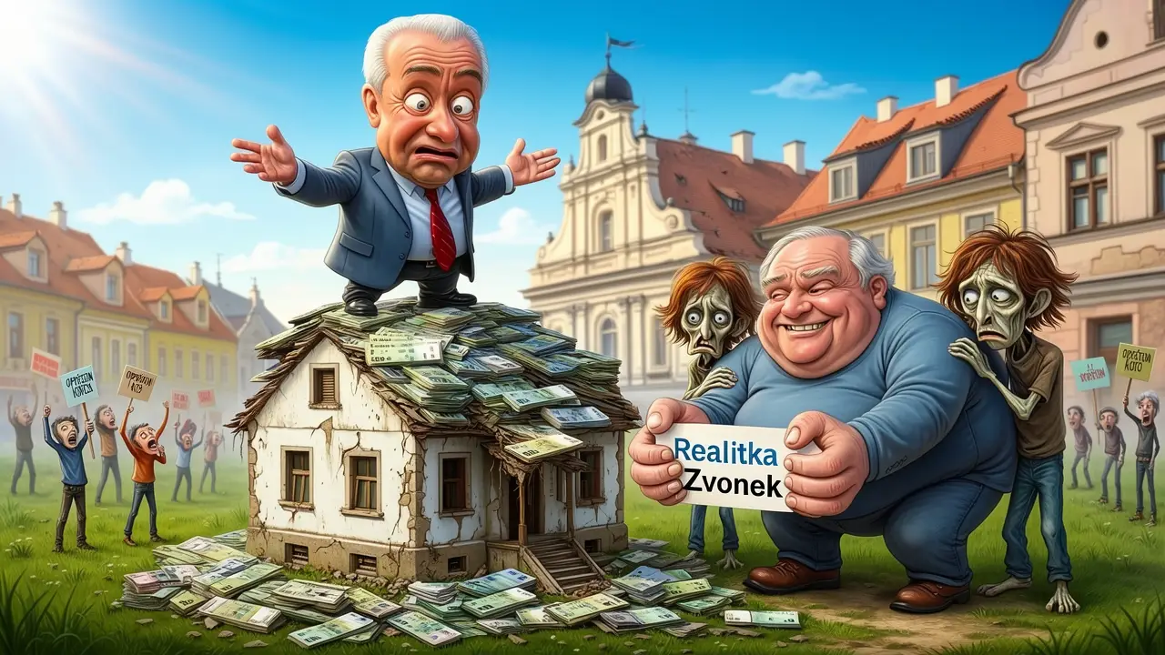 Cover art: Rodinný byznys v centru Zlína, kde se střetává moc a