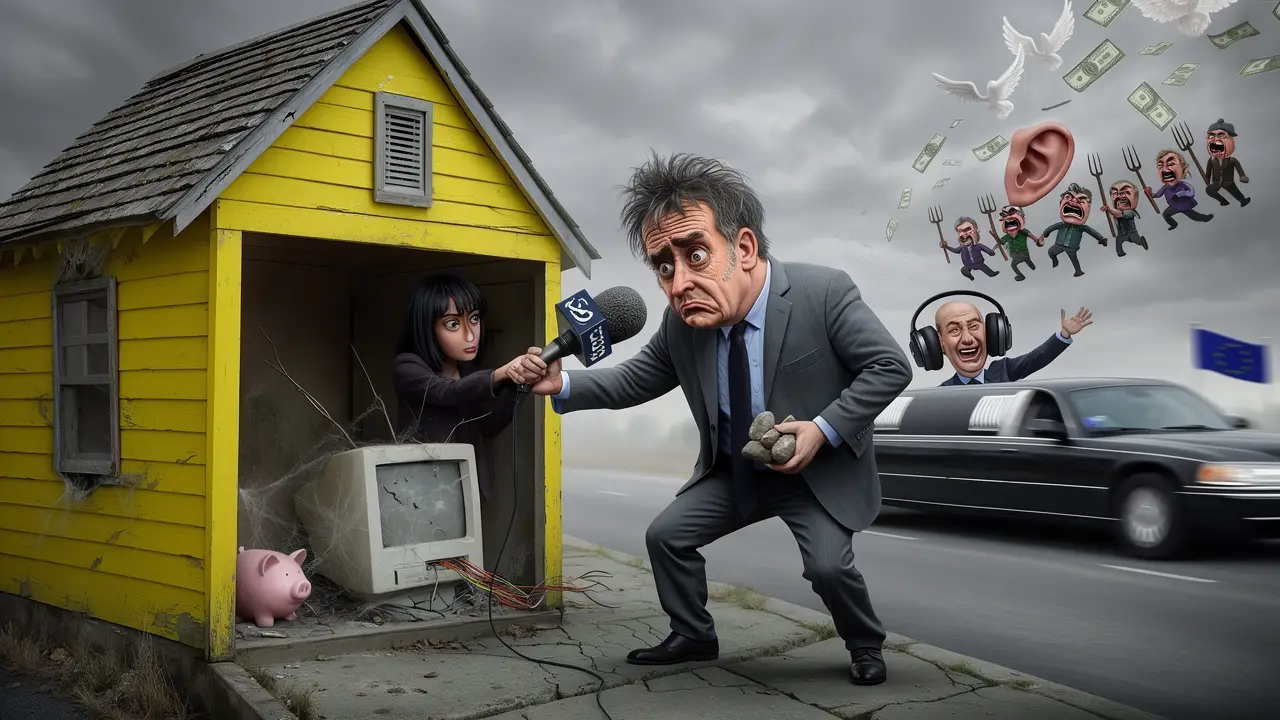 Cover art: Think-tank, který zmizel i s milionem v mlze