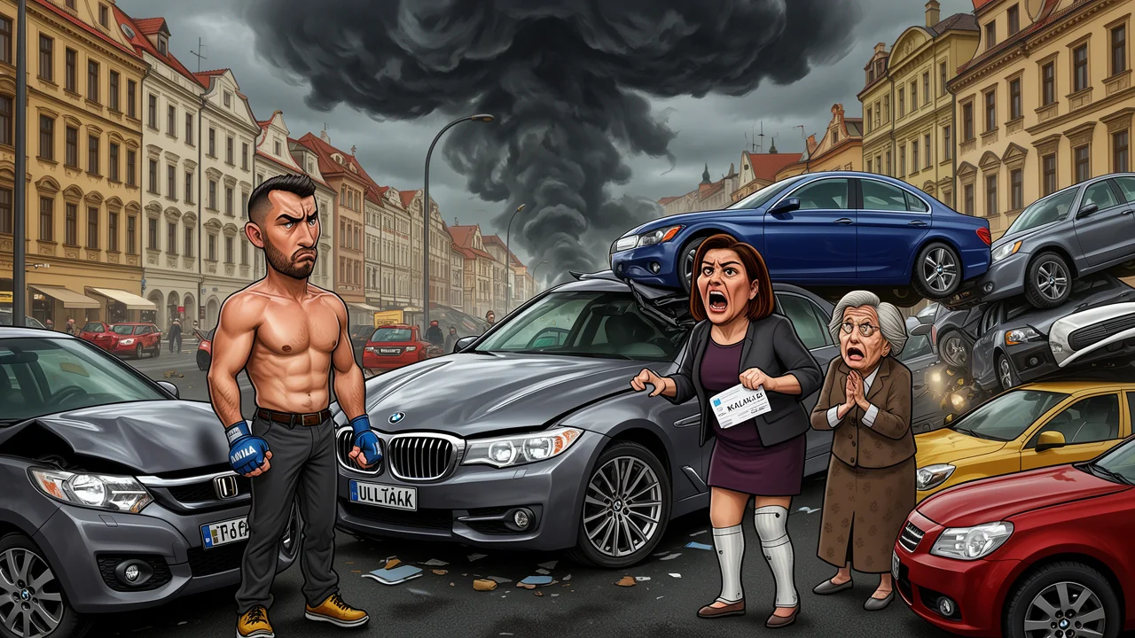 Cover art: Rodinný výlet slavného bijce skončil srážkou u Kulaťáku