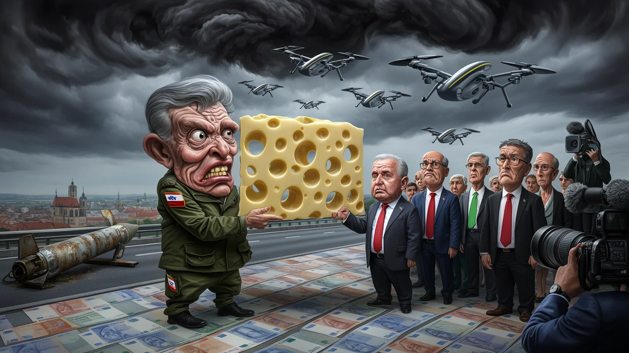Cover art: Děravé nebe nad Prahou zalepíme novou křižovatkou