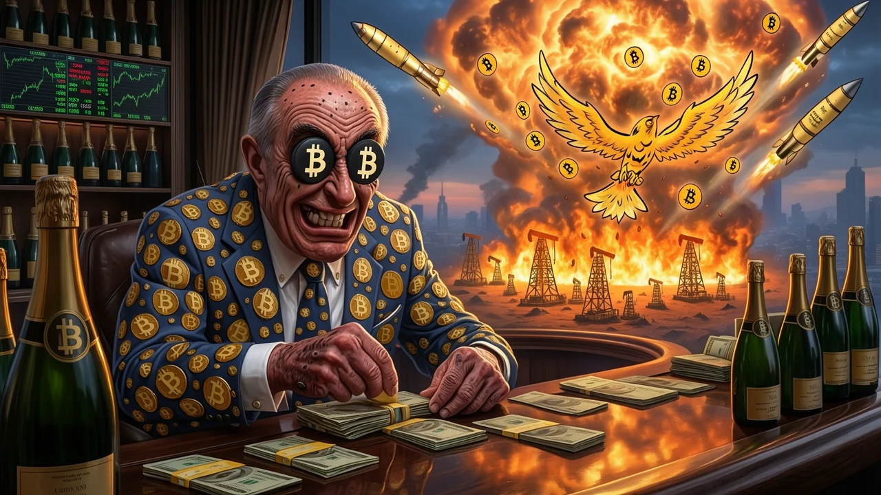 Cover art: Makléři počítají výnosy a Blízký východ hoří