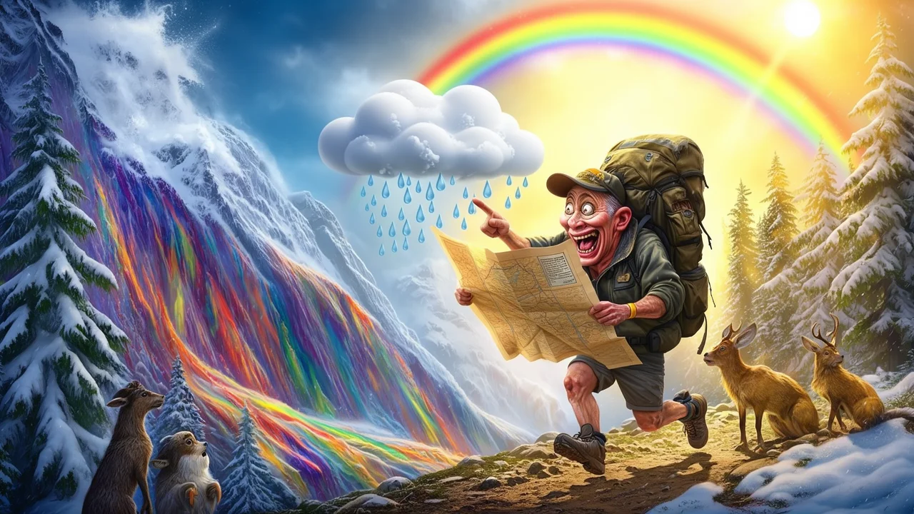 Cover art: Mapa v ruce a čtrnáct stupňů nad nulou