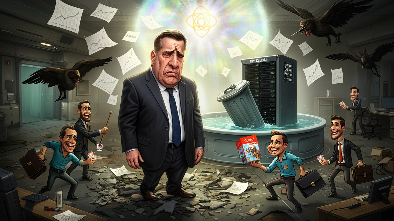 Cover art: Remedy balí krám, klíče však nechává v zámku