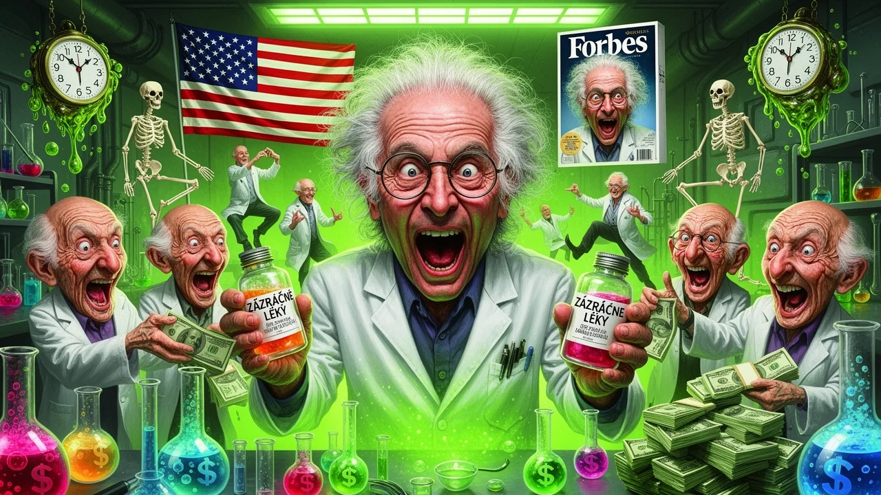 Cover art: Padesát milionů za elixír věčného mládí v Praze