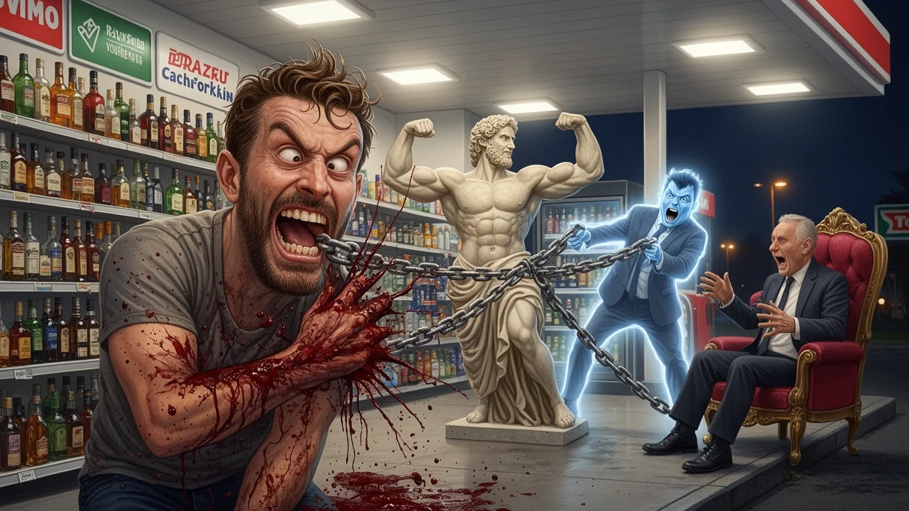 Cover art: Ministr radši obětuje paži za noční piva