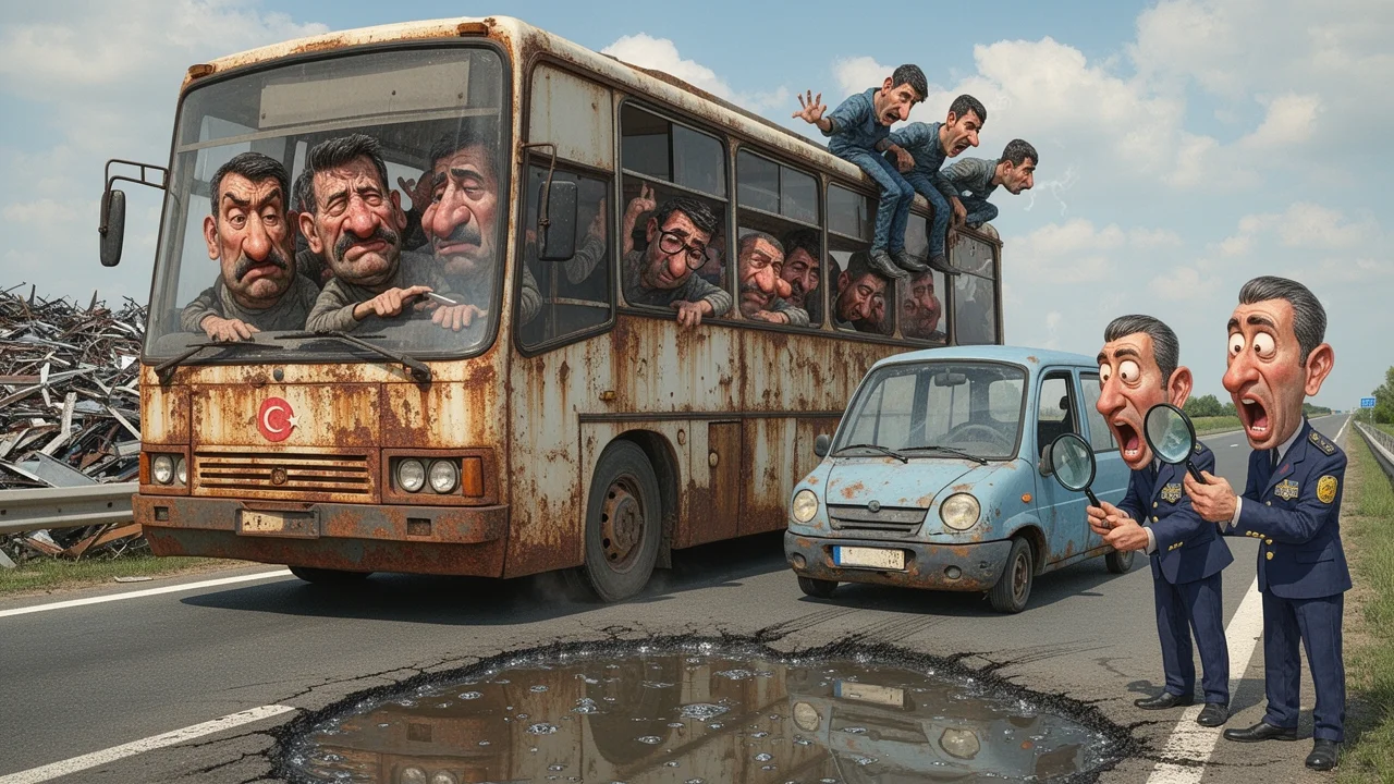 Cover art: Tři Gruzínci vezli rezavý šrot na Moravu