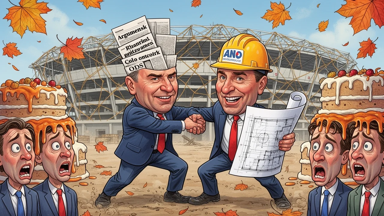 Cover art: Demokracie na ledě za cenu jedné betonové haly