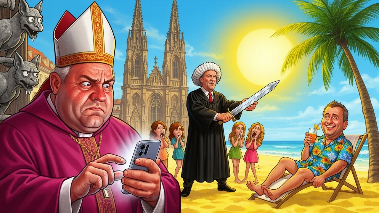 Cover art: Kněz hřešil v chrámu a teď chytá bronz