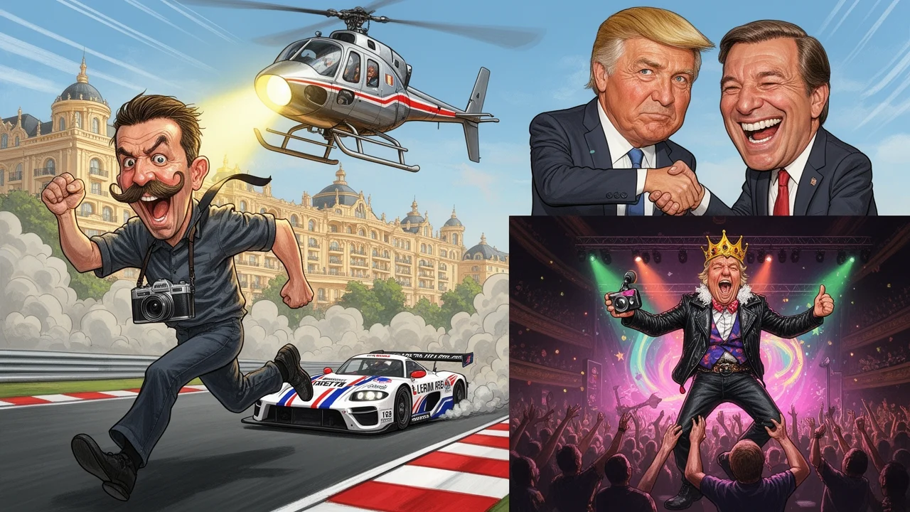 Cover art: Prezidentský kolotoč plný adrenalinu a drahé nafty