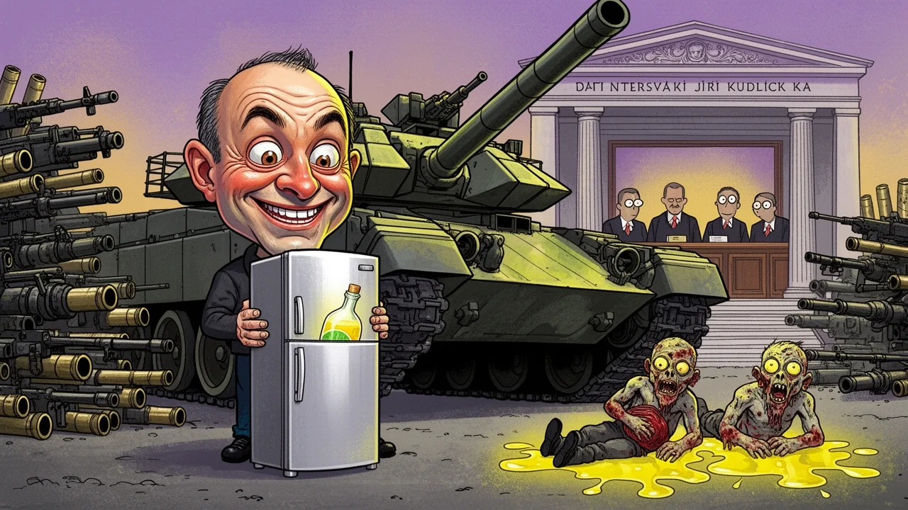 Cover art: Zbrojaři s tanky padli kvůli loku z lednice