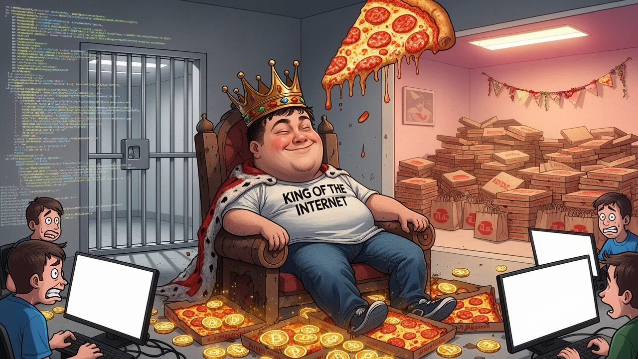 Cover art: Kryptozloděj dopaden kvůli velké touze po pizze