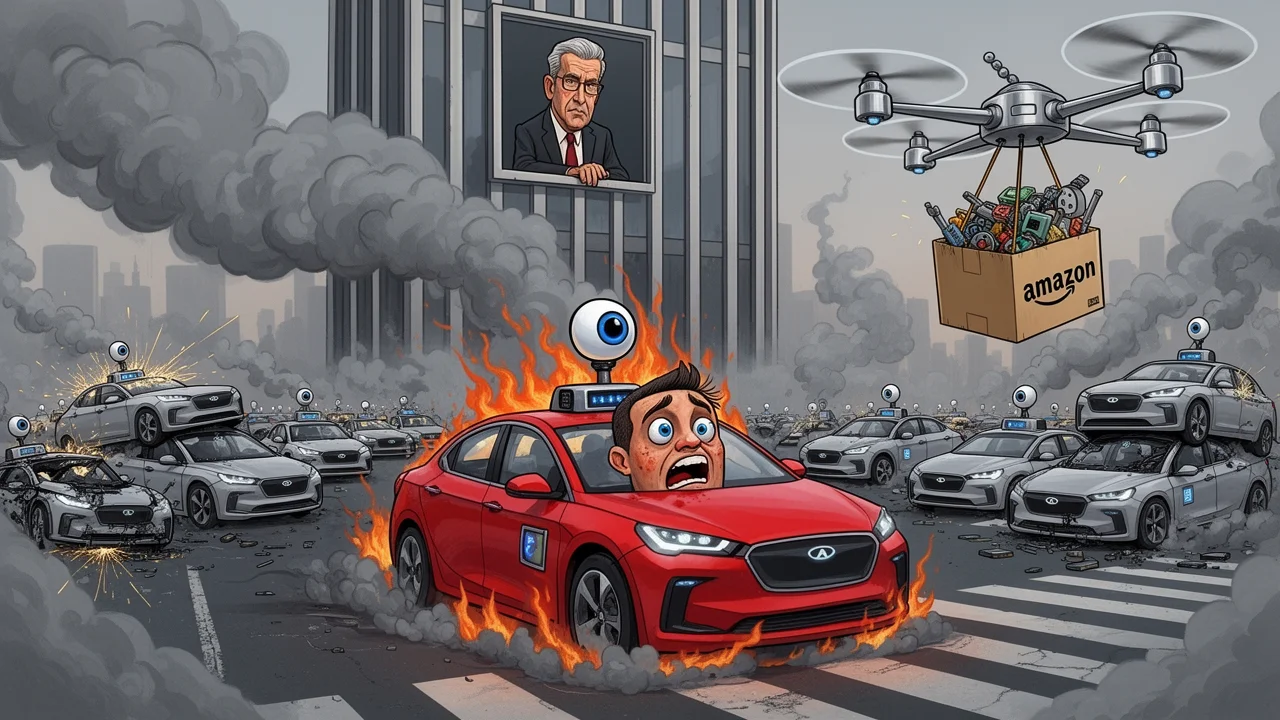 Cover art: Slepý robot v kouři aneb jak umělá inteligence zabloudila