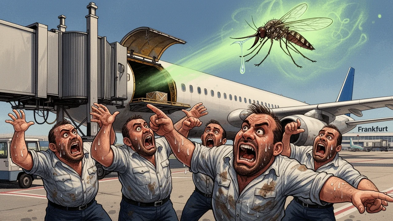 Cover art: Černý pasažér v kufru aneb Safari ve Frankfurtu
