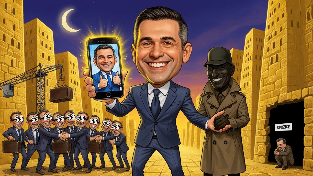 Cover art: Ministr Macinka v Izraeli slibuje dárky do cely