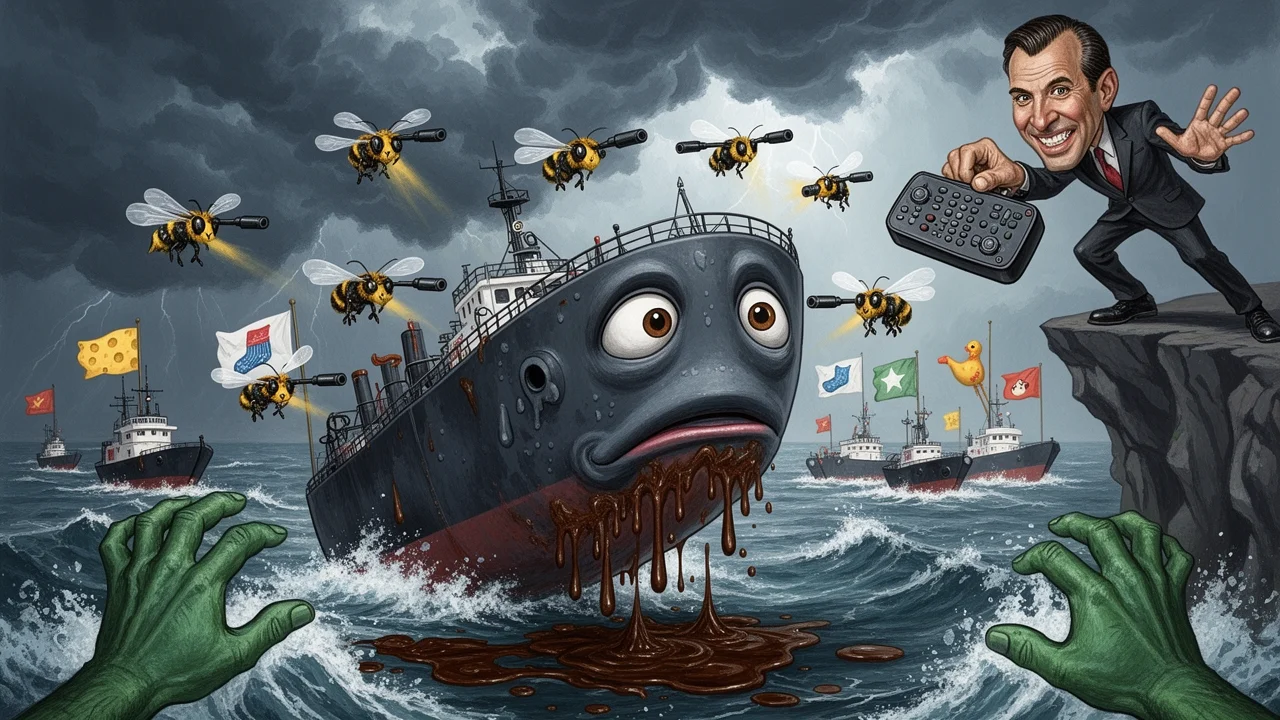 Cover art: Jak ukrajinští droni vyrobili z drahých tankerů unášené